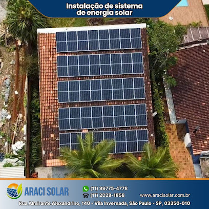 Araci Solar | Empresa de Energia Solar em São Paulo | Sistema fotovoltaico | — Instalação fotovoltaica em São Paulo/SP